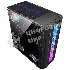 Компьютерный корпус ALSEYE Auro 3.0-B Mini-ITX/Micro ATX/ATX, USB 2.0*2+HD Audio+USB 3.0*1, 