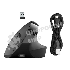 Мышь беспроводная Jlab JBuds Ergonomic с функцией подзарядки, Link USB- A