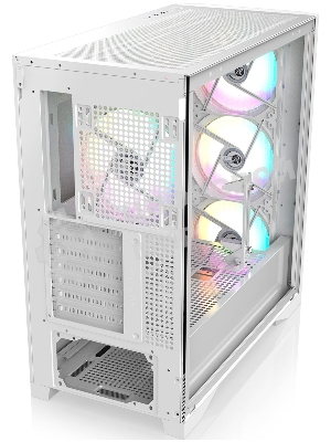 Компьютерный корпус без блока питания/Case Raijintek AGOS MAX-MS4, Midi-Tower, TG, 4x140мм ARGb, 2xUSB 3.0 + 1xUSB Type-C, E-ATX, ATX, mATX, mITX белый