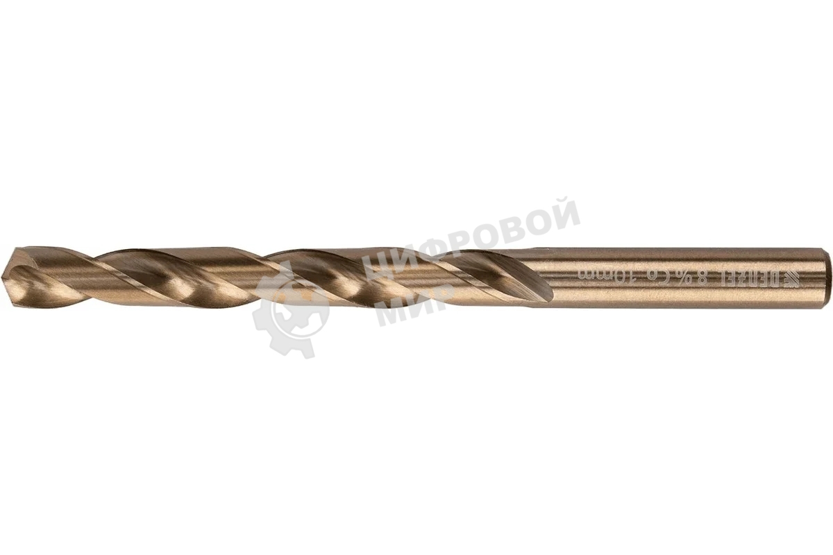 Сверло по металлу Denzel 10 мм, HSS Co-8%