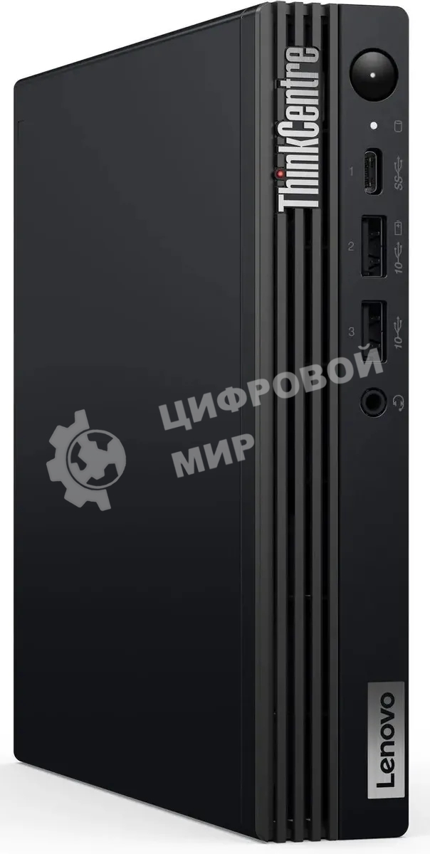 Мини ПК Lenovo ThinkCentre Tiny M70q-5 slim i7 14700T (1.3) 16Gb SSD 512Gb UHDG 770 Win 11Pro GbitEth WiFi BT 135W kb мышь клавиатура черный (12TD0041UM)