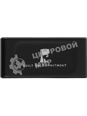 Внешний SSD Kingston XS1000, 1TB, USB 3.2 Gen 2 Type-C, R/W 1050/1000, черный