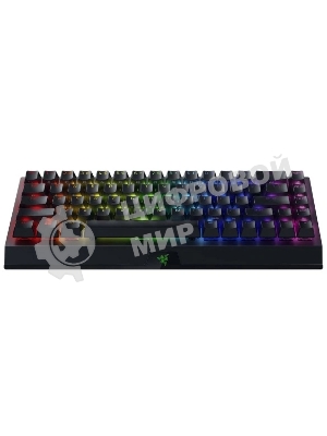 Клавиатура Razer BlackWidow V3 Mini HyperSpeed гибридная, USB Type-A, Bluetooth, радиоканал, чёрный
