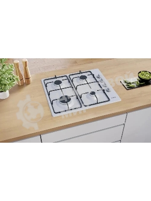 Газовая варочная поверхность Bosch PBP6C5K80O нержавеющая сталь