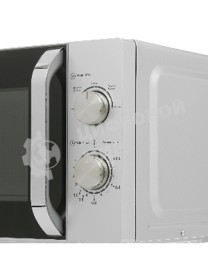 Микроволновая печь Haier HMB-MM208SA серебристый/черный, 20 л, 800 Вт, переключатели - поворотный механизм