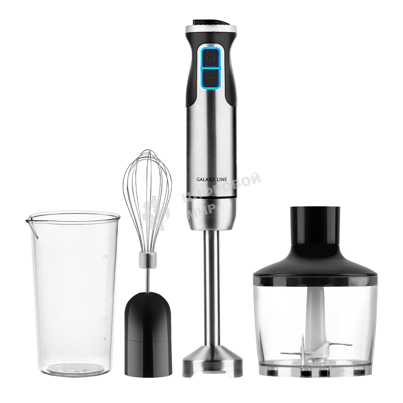 Блендер Galaxy Line GL2134, нерж. сталь/черный