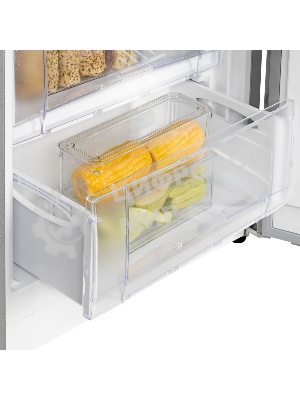 Морозилка Nordfrost DF 268 SAP, серебристый, 256л, 6 ящика