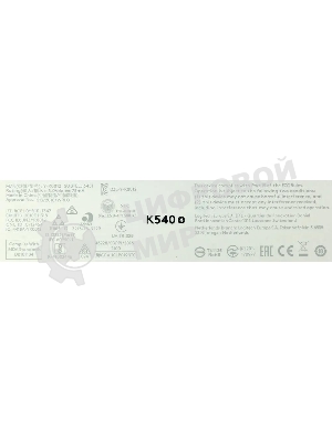 Комплект клавиатура+мышь Logitech MK540 беспроводной, USB, 1000 DPI, чёрный