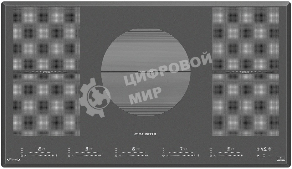 Индукционная варочная панель Maunfeld CVI905SFDGR Inverter