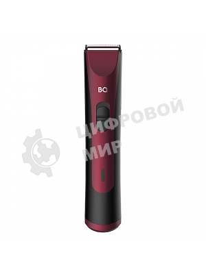 Триммер BQ TR1005 Burgundy. Мощность 3 Вт/Время зарядки до 10 часов/Время беспроводной работы 60 минут/Электропитание 110-240 В, 50-60 Гц/Самозатачивающиеся лезвия/Индикатор заряда батареи/Гребень 5, 3, 7, 9, 11 мм