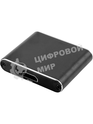 Переключатель аудио-видео Digma HDMI (f)/HDMI (f)/HDMI (f) черный (D-HSW-V2.0X2)
