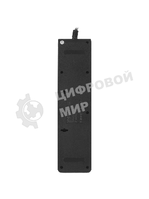 Сетевой фильтр QUMO Power Bar PRO 6SP4U (P-0006), черный