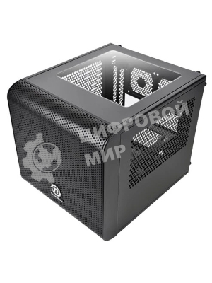 Компьютерный корпус Thermaltake Core V1 черный без БП miniITX 1x200мм 2xUSB 3.0 audio bott PSU