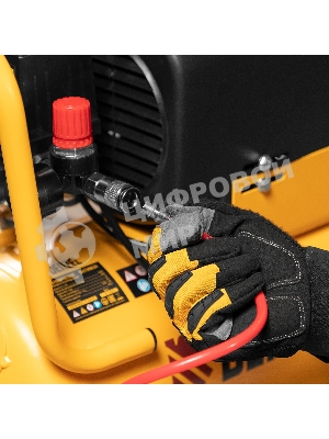 Компрессор воздушный безмасляный Denzel DLC1300/24 (58171) 1,3 кВт, 24 литра, 206 л/мин