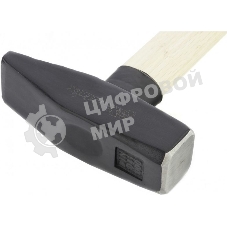 Молоток слесарный Matrix 1000 г, квадратный боек, деревянная рукоятка