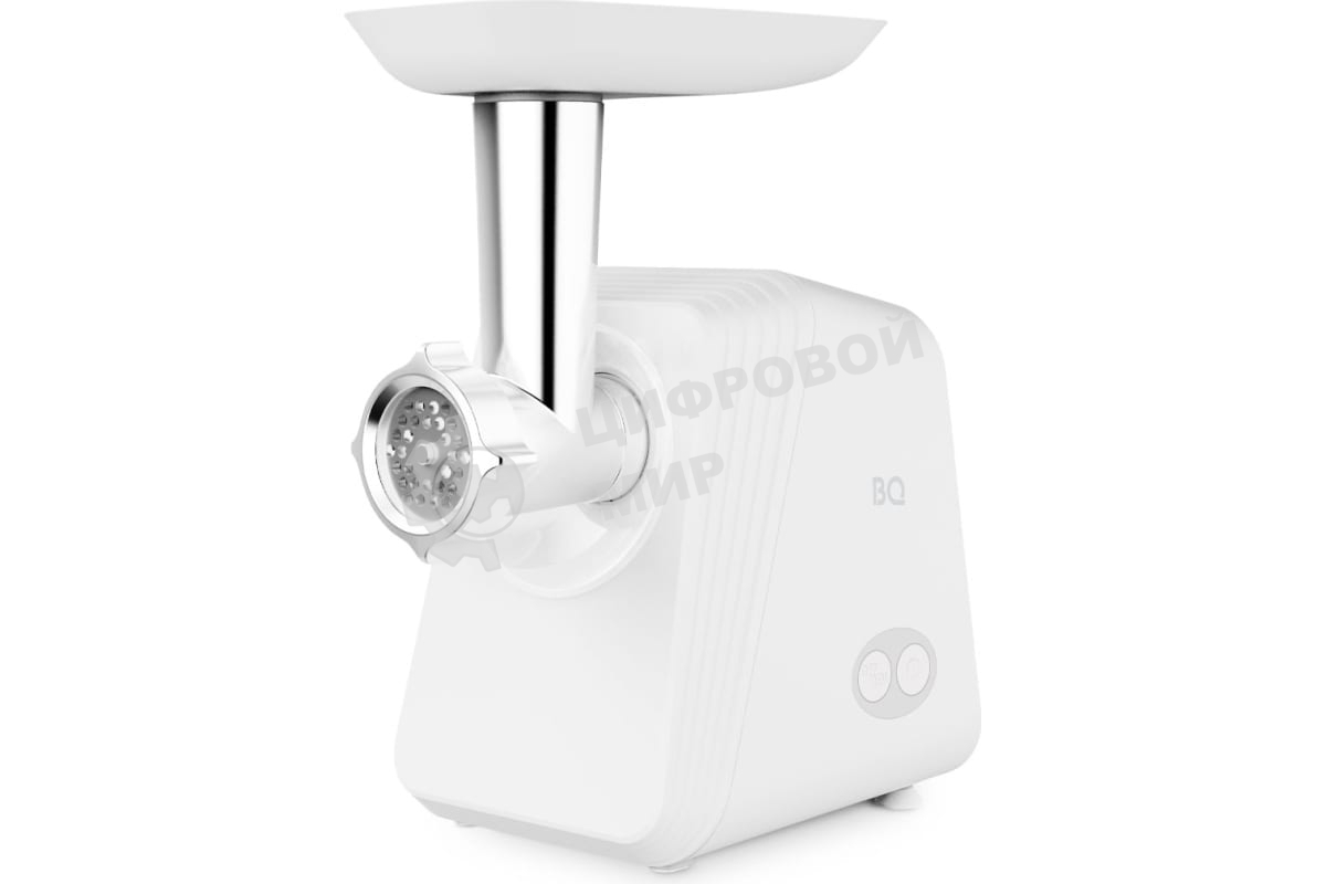 Мясорубка электрическая BQ MG2006 белый, 2100 Вт, 2.0 кг/мин, реверс, насадки - 5