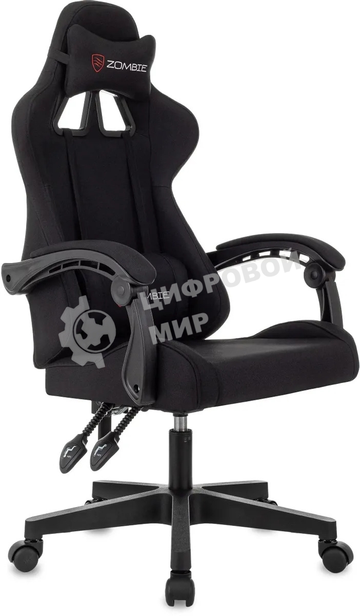 Кресло Zombie Void черный, экокожа, 120 кг, механизм качания