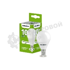 Лампа светодиодная GENERICA LL-G45-10-230-40-E14-G G45 10 Вт шар 4000К E14 230В