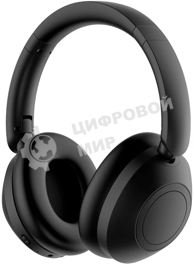 Беспроводные/проводные наушники Ritmix RH-475BTH черный, накладные, Bluetooth + проводной, складная конструкция, до 6 ч