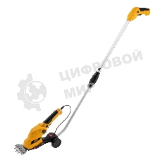 Ножницы-кусторез Denzel G801E с телескопической штангой аккумуляторные с акк. 7,2В Li-Ion 1,5 А·ч