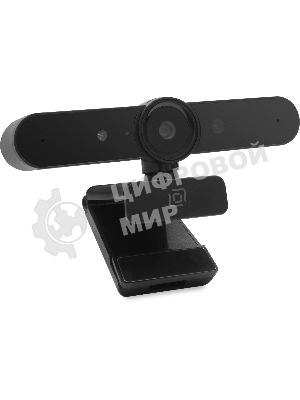 Веб-камера OKLICK OK-C031FH 1920x1080, 30 кадр/с, USB Type-A, микрофон (шумоподавление), автоматическая фокусировка, универсальное крепление