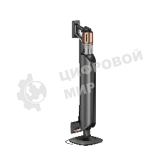 Пылесос вертикальный Dreame Cordless Vacuum Cleaner Z20AquaCycle Station черный/золотистый, питание от аккумулятора, 250 Вт, уборка влажная/сухая, пылесборник 0.6 л