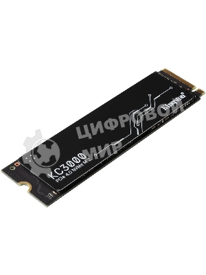 Накопитель SSD Kingston 512Gb M.2 KC3000 SKC3000S/512G (PCI-E 4.0 x4, up to 7000/3900Mbs, 3D TLC, NVMe, 400TbW, Phison E18, 22х80мм, LP heatsink)