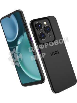 Смартфон INOI Note 15 6+10*/256Gb Titanium черный