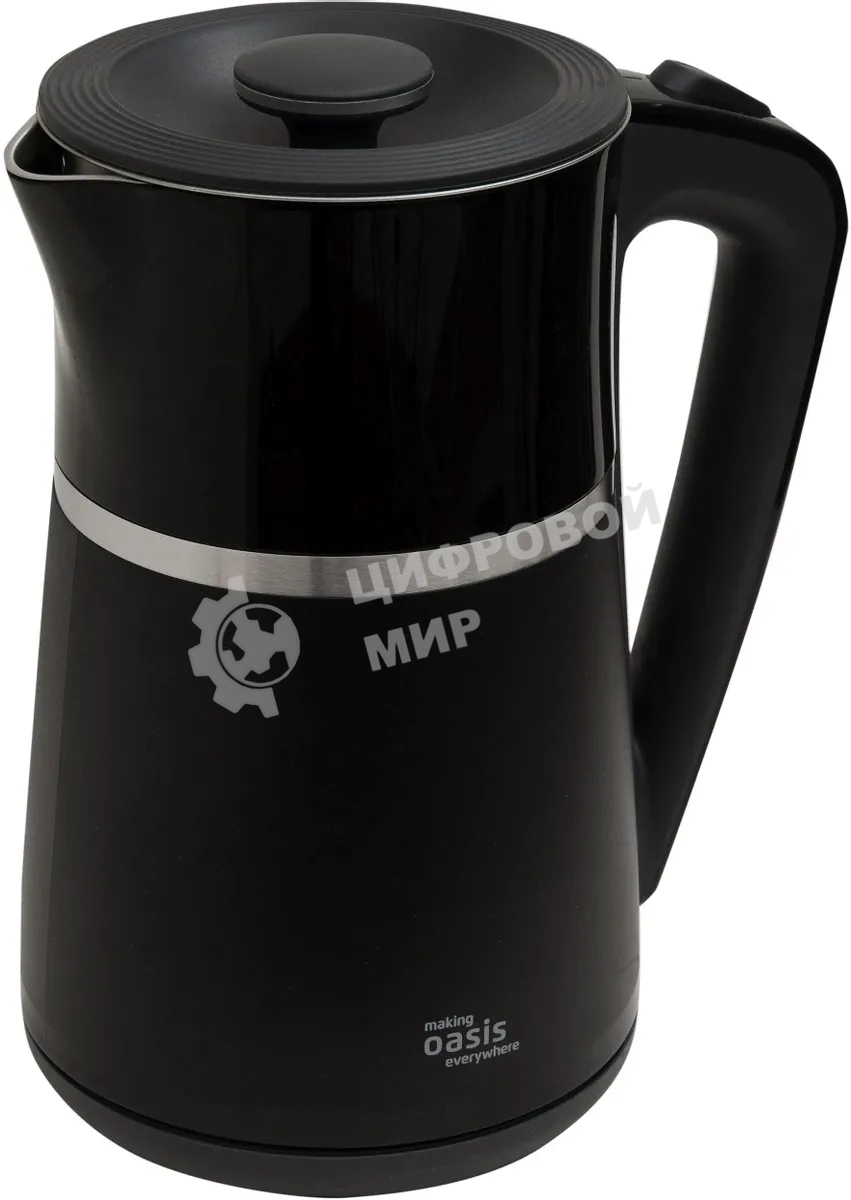 Чайник электрический Oasis K-4SPB черный 1.7 л 2200 Вт