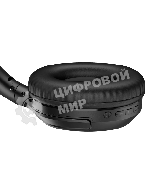 Беспроводные/проводные наушники Defender FreeMotion B1035 черный, накладные, Bluetooth + проводной, складная конструкция