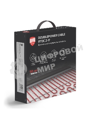 Кабель нагревательный Royal Thermo Doublepower Cable RTDC 2-17-300 (комплект)