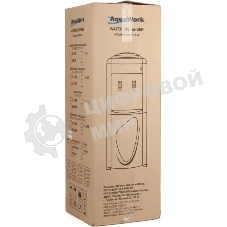 Кулер Aqua Work 0.8-LWR напольный, белый/черный