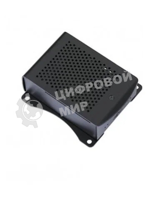 Корпус перфорированный Qumo с доп.креплением, Aluminum Case, Raspberry Pi 4B, черный(RS035)