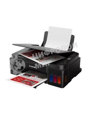 МФУ струйное Canon PIXMA G3416 (2315C052), А4, цветной, печ. 8.8 стр/мин. (ч/б) 5 стр/мин. (цвет), скан. до 3 стр/мин., 4800x1200 dpi (печать) 1200х600 dpi (скан.), USB, Wi-Fi