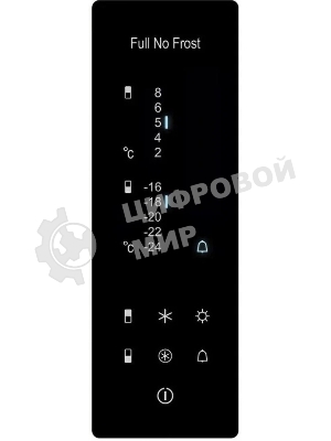 Холодильник Atlant ХМ-4626-181-NL серебристый двухкамерный 254/94л морозилка снизу, No Frost