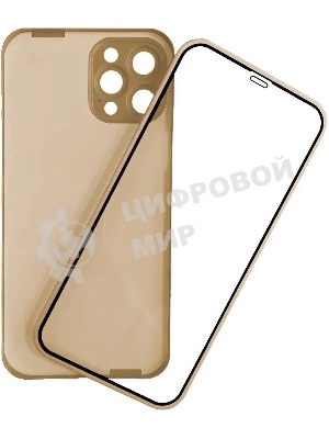 Чехол (клип-кейс) GRESSO Smart Slim 360, для Apple iPhone 13 Pro Max, золотистый gr17smt496