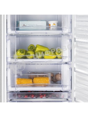 Морозилка Nordfrost DF 268 SAP, серебристый, 256л, 6 ящика