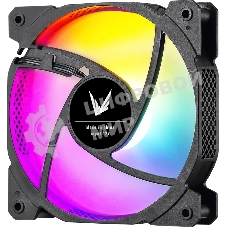 Вентилятор для корпуса Aerocool/Formula Cosmic 12BK ARPW ARGb черный, 120 мм, 1500 об/мин, 26.8 дБ, 4 pin