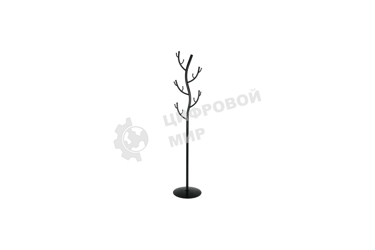 Вешалка напольная ЗМИ Дерево стойка, черный ВНП 211Ч