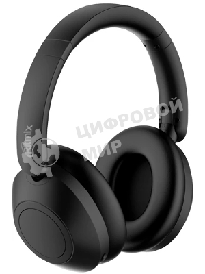 Беспроводные/проводные наушники Ritmix RH-475BTH черный, накладные, Bluetooth + проводной, складная конструкция, до 6 ч