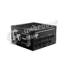 Блок питания MSI MAG A1250GL PCIE5, 1250W, 80 PLUS Gold, полностью модульный, ATX 3.0, PCIE5
