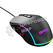 Мышь проводная GMNG XM003 черный, 32000 dpi, USB, кнопки - 10