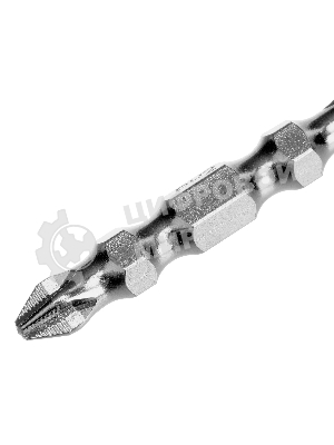 Набор бит двухстор. Gross PH2-PH1х45мм, PZ2-PZ1х45мм, сталь S2, 2 шт.