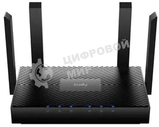 Роутер Cudy WR3000 AX3000 10/100BASE-TX/Wi-Fi черный