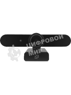 Веб-камера OKLICK OK-C031FH 1920x1080, 30 кадр/с, USB Type-A, микрофон (шумоподавление), автоматическая фокусировка, универсальное крепление