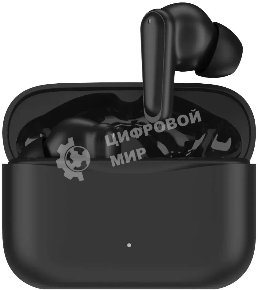 Наушники TWS Hyundai Select H-EP203 черный, внутриканальные, Bluetooth, активное шумоподавление, до 5 ч