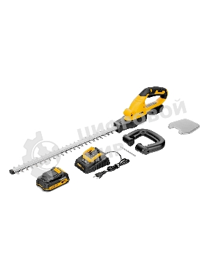 Кусторез аккумуляторный Denzel HTD-510, нож 510 мм, Li-Ion, 20 В