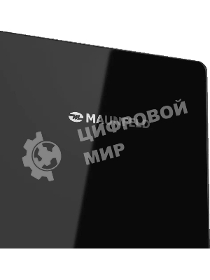 Холодильник Maunfeld MFF181NFB черный глянцевый, трехкамерный, 333/164л, морозилка сбоку, No Frost, Side by Side