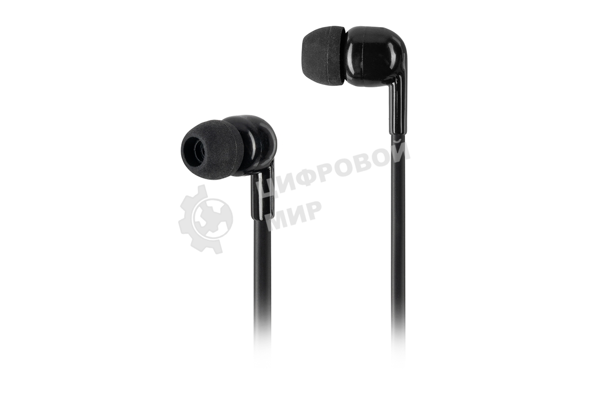 Проводные наушники Harper HV-106 черный, вкладыши, проводной