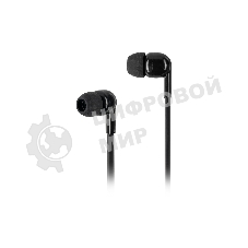 Проводные наушники Harper HV-106 черный, вкладыши, проводной